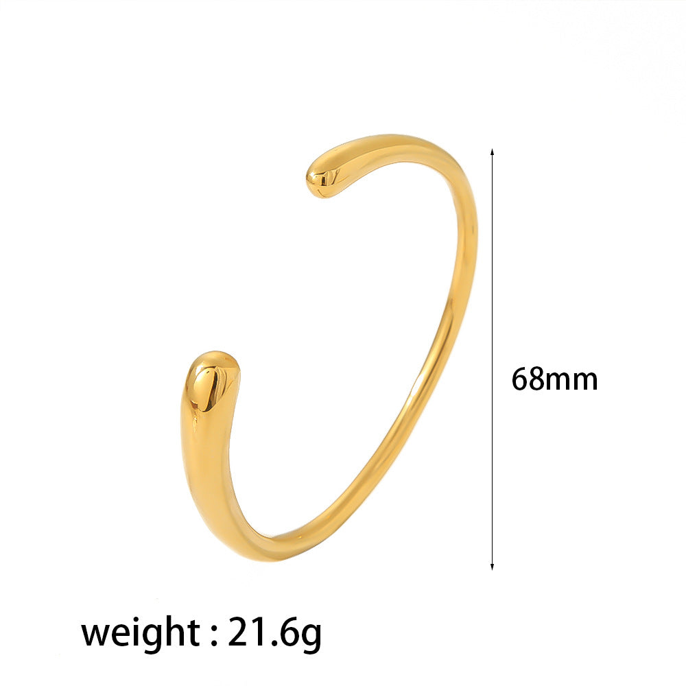 Colorful zirconium full diamond high-end fashion stainless steel casting bracelet bracelet bracelet accessories - V.I.P Digital Presence