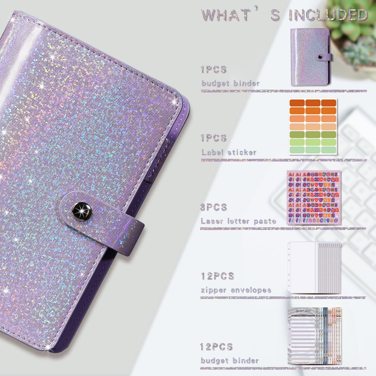 Full of Stars A6 Loose-Leaf Bookkeeping Notebook Creative Cash Budget Financial Planning Manual Account Book - V.I.P Digital Presence