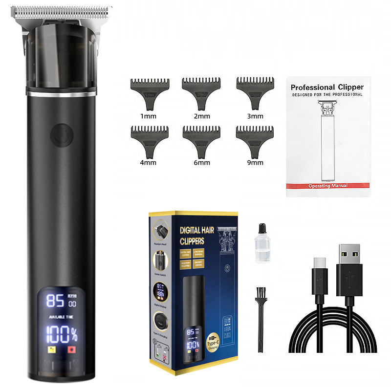 Hair clipper hair clipper electric hair clipper oil cutting head carving bald head, hair clipper - V.I.P Digital Presence