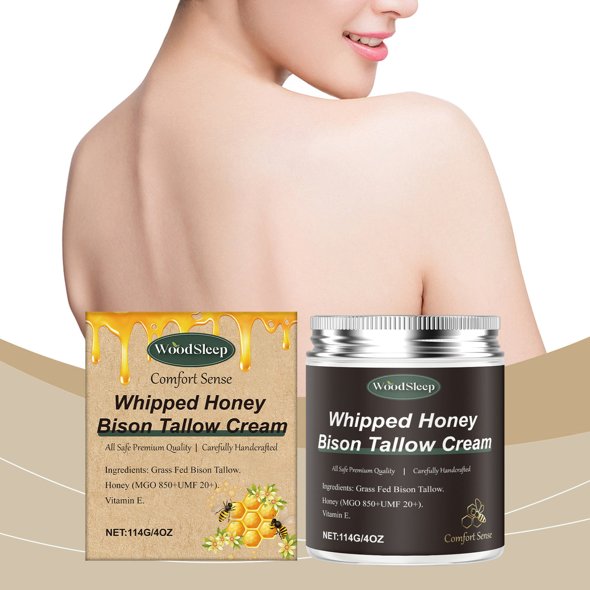 Crema hidratante corporal reafirmante, elástica, suave, reduce la sequedad y la aspereza, hidratante y suave.