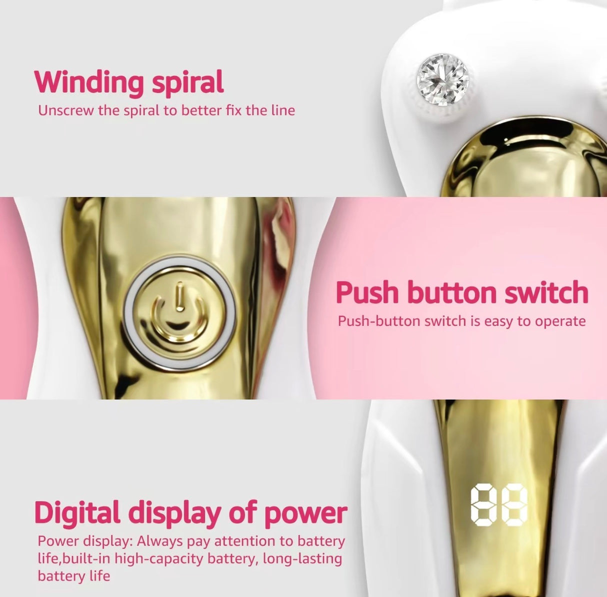 SmoothSkin Threading Epilator Device