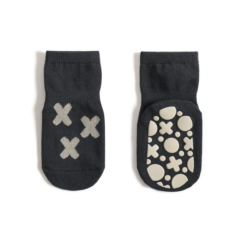 New Baby Floor Socks Combed Cotton Summer Boys And Girls Early Education Cool Toddler Non-Slip Mid-Tube Socks - V.I.P Digital Presence