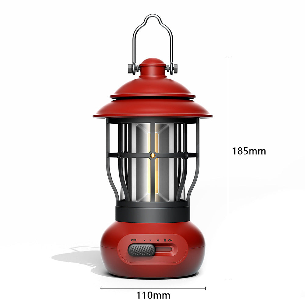 Camping Ligjt Outdoor Ambience Lighting Camping Light Vintage Horse Light Gift USB Charging Tent Camp Lamp - V.I.P Digital Presence