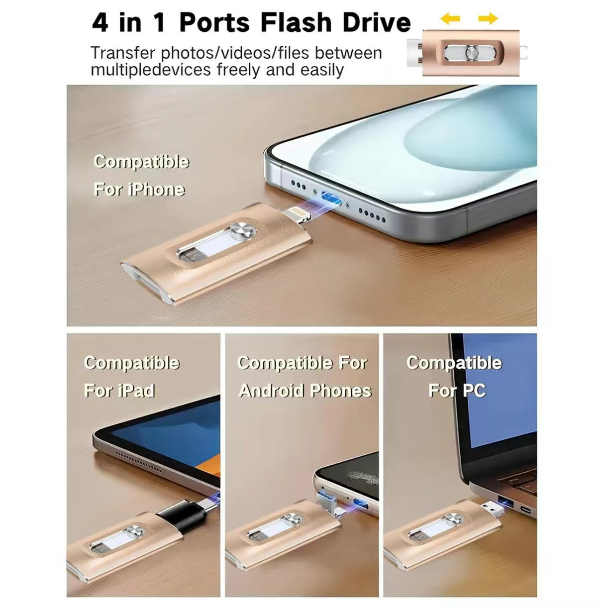 TriSync Flash Drive