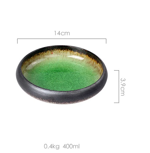 Creative retro ceramic plates plates dishes sushi plates tableware snack plates - V.I.P Digital Presence