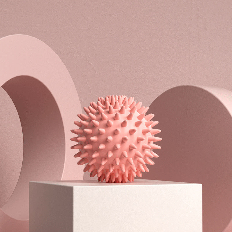 Durable sport massage ball. Spiky design for myofascial release, deep - tissue work, trigger points, muscle recovery & pain reli - V.I.P Digital Presence