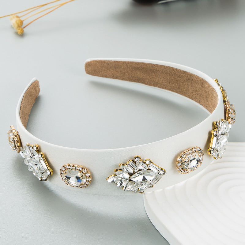 New Ins Fashionable Retro Baroque Headband South Korean High Sense Hair Accessories Face Wash Headwear - V.I.P Digital Presence