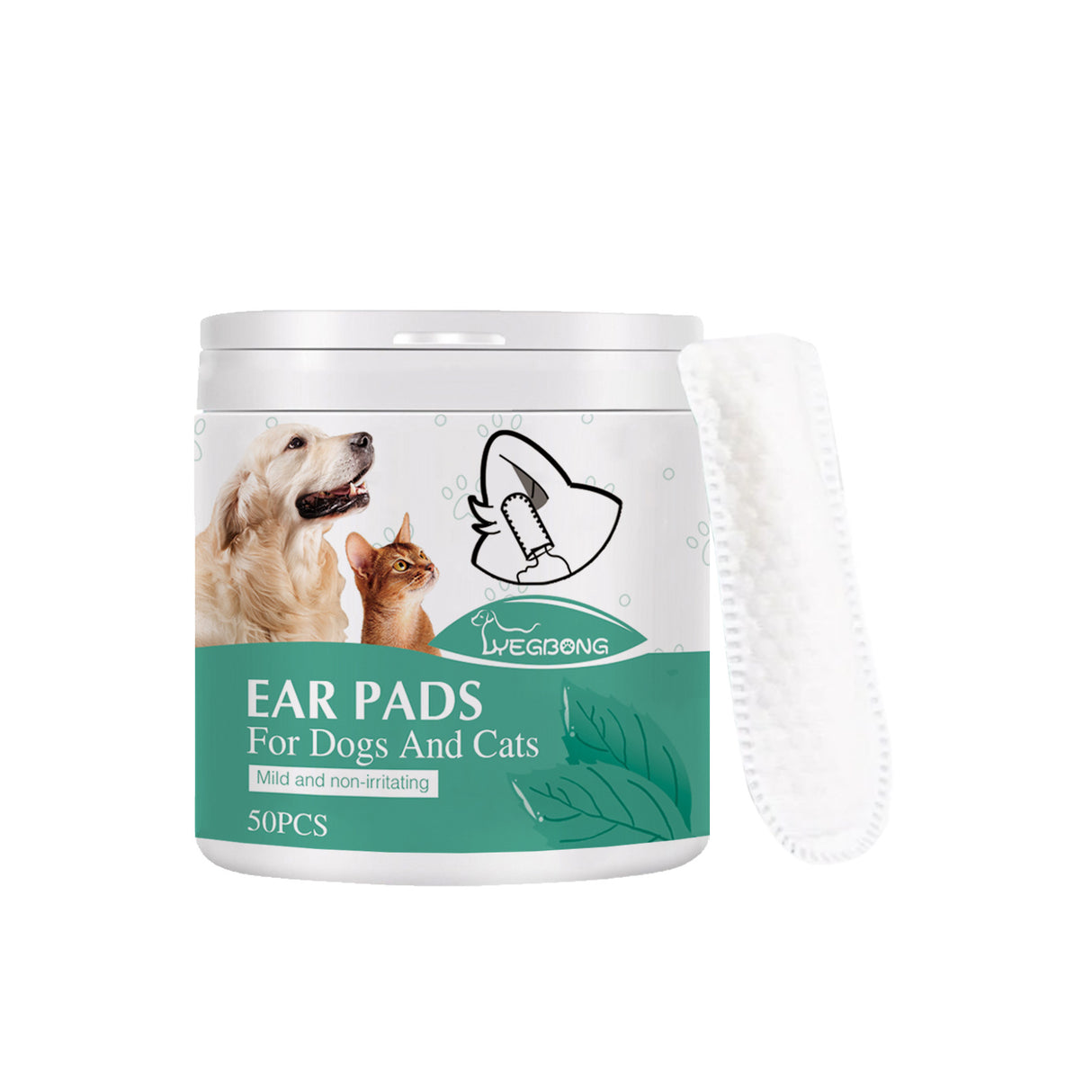 Pet Ear Cleaning Finger Sleeves for Cats and Dogs Ear Mite and Earwax Care Ear Canal Cleaning Finger Sleeves - V.I.P Digital Presence