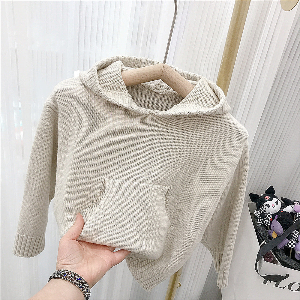 Children's standing collar cotton jacket vest winter loose vest for boys and girls camisole medium and small children's sweater - V.I.P Digital Presence