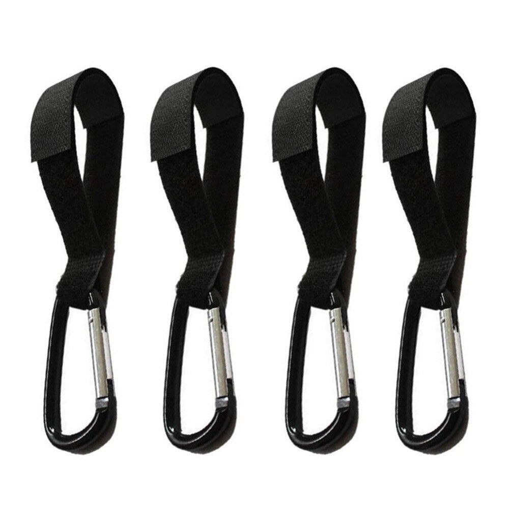4pcs/Set Stroller Hooks Wheelchair Stroller Pram Carriage Bag Hanger Hook Baby Strollers Shopping Bag Clip Stroller Accessories - V.I.P Digital Presence