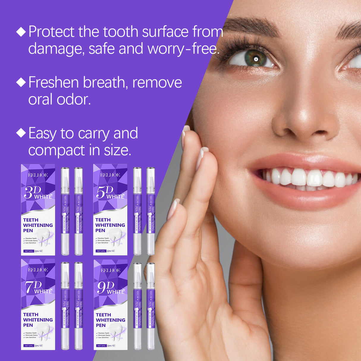 Dental Brush Tooth Stain Removal Dental Care Oral Hygiene Dental Care Clean Fresh Breath - V.I.P Digital Presence