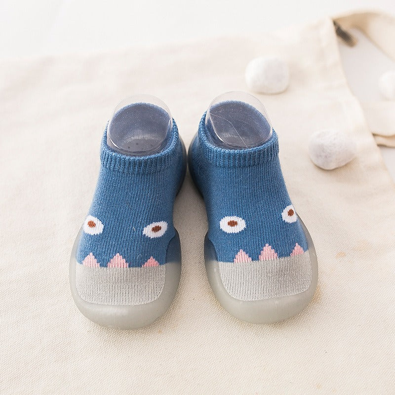 Spring and Autumn Children's Indoor and Outdoor Socks Shoes Baby Step Shoes Boys and Girls Summer Breathable Little Monster Wear resistant Board Shoes - V.I.P Digital Presence