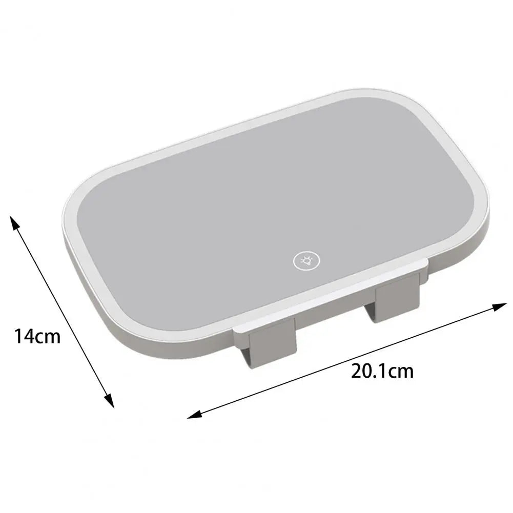 Car Visor Mirror with LED Light Car Interior Mirror Compact Large Screen Excellent 7.8-inch Car LED Visor Vanity Mirror - V.I.P Digital Presence