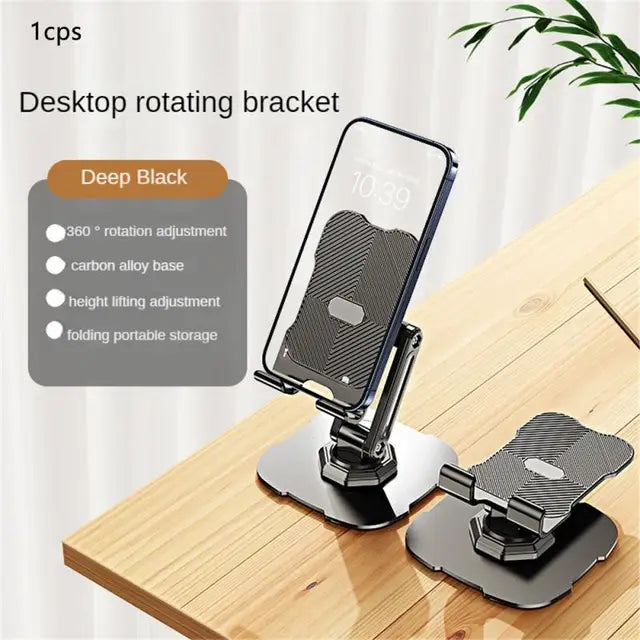 Mobile desktop stand rotatable foldable TV series tablet phone stand - V.I.P Digital Presence