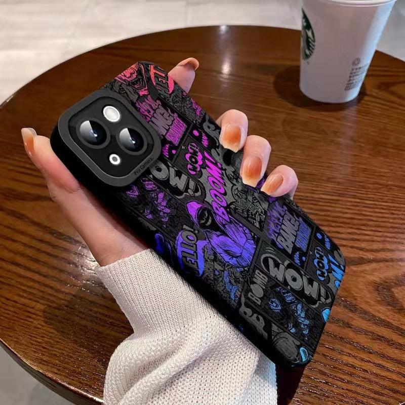 Trendy brand suitable for iPhone 13/14 Promax Apple 12/11 cartoon phone case XR all inclusive XS soft 7p - V.I.P Digital Presence