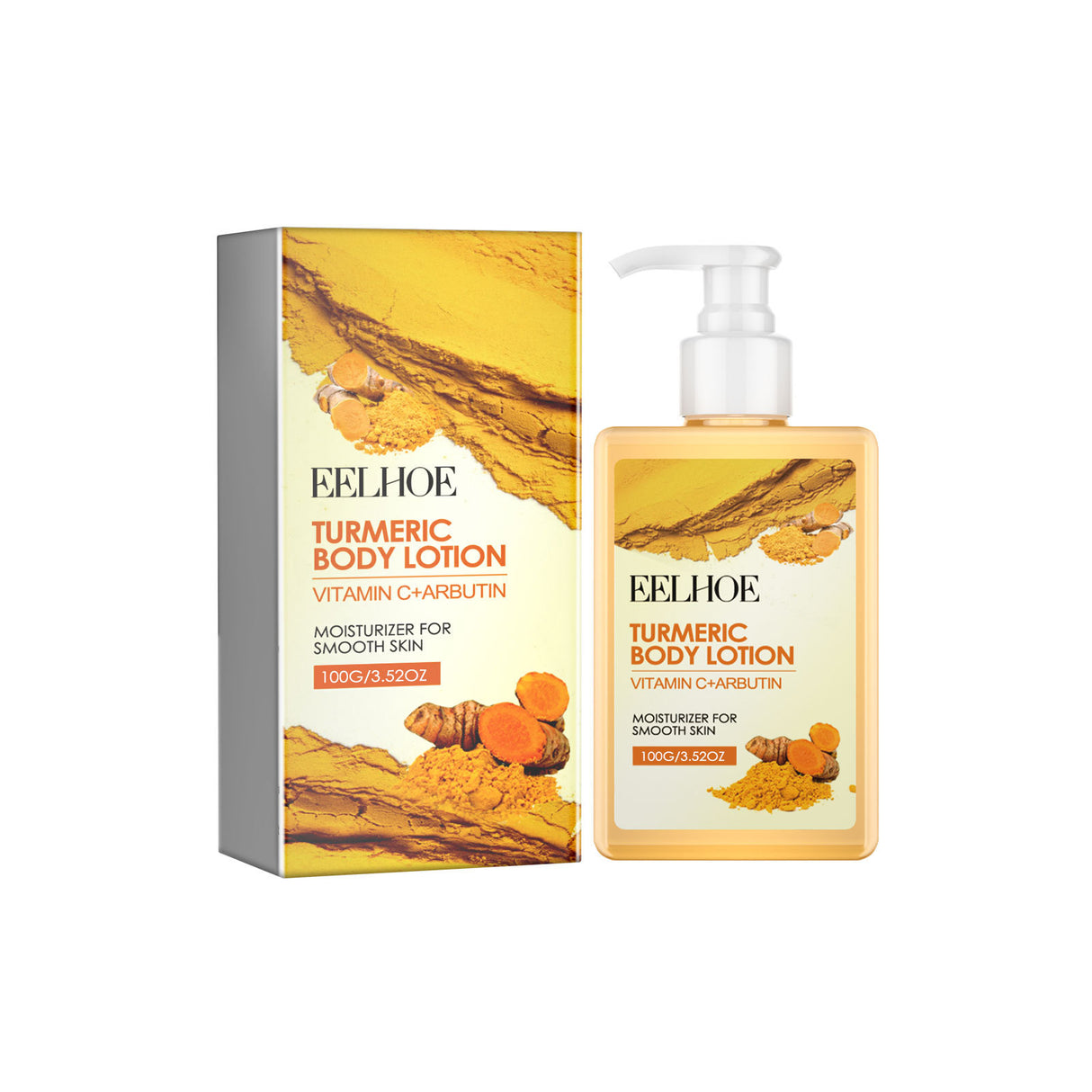 Turmeric Body Lotion, Moisturizing And Moisturizing Whitening Skin Refreshing And Brightening Winter Skin Care Body Lotion - V.I.P Digital Presence