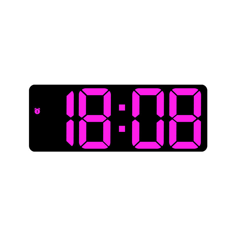 Simple Style LED Electronic Alarm Clock Battery and Plug-in Dual-use Timepiece Yida Time - V.I.P Digital Presence