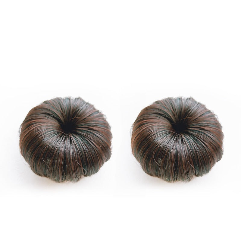 Baby Wig Pill Head Girls Pill Head Wig Package Baby Hair Clip Hair Package a Flower Hair Accessories - V.I.P Digital Presence