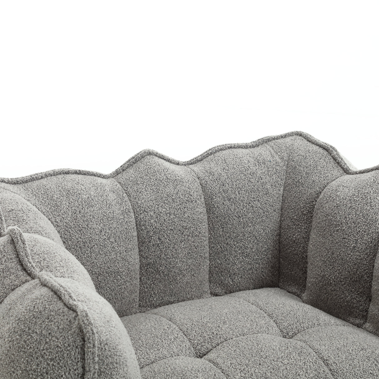 Soft Bean Bag Chair with High Resilient Foam(Chips)for living room and bedroom,Comfortable Square Lazy Sofa with Footstool - V.I.P Digital Presence