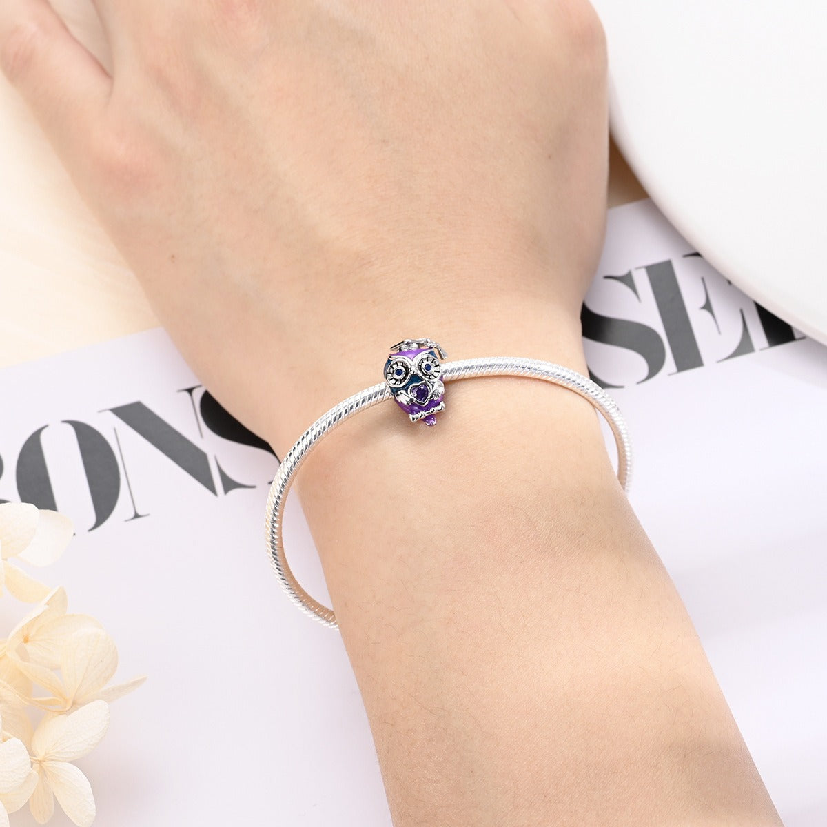 Bachelor's Hat Owl Bead Bracelet Diy - V.I.P Digital Presence