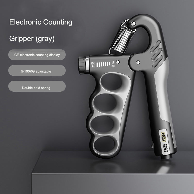 Adjustable Grip Strength Gauge Counting Type Spring Grip Strength Gauge Handshake Holder - V.I.P Digital Presence
