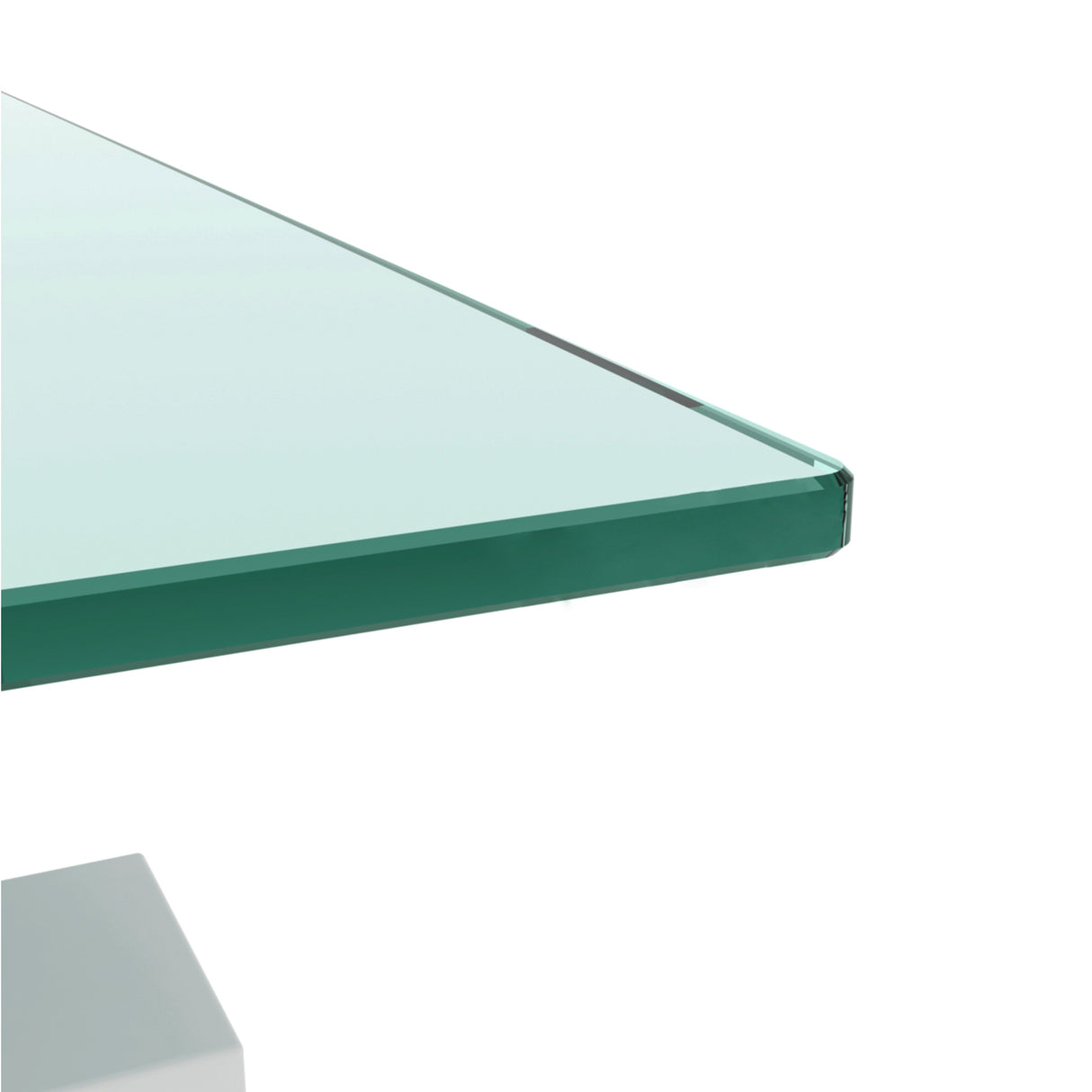 White Coffee Table Clear Coffee Table Modern Side Center Tables for Living Room Living Room Furniture - V.I.P Digital Presence