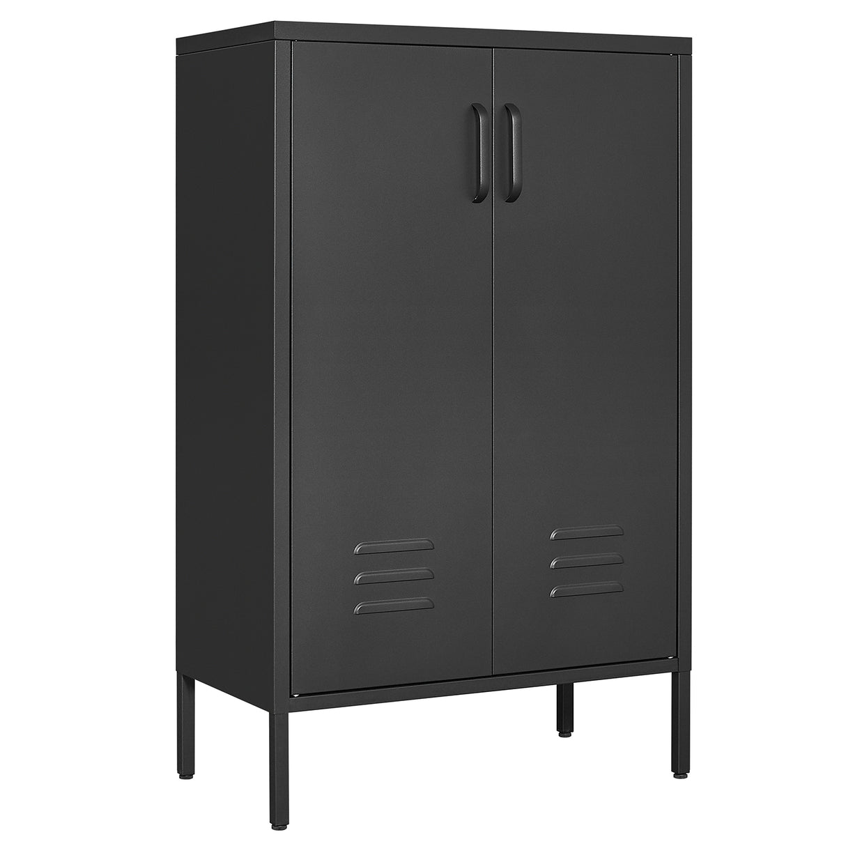 Steel storage cabinet, double door miscellaneous storage cabinet, 2 movable partitions - V.I.P Digital Presence