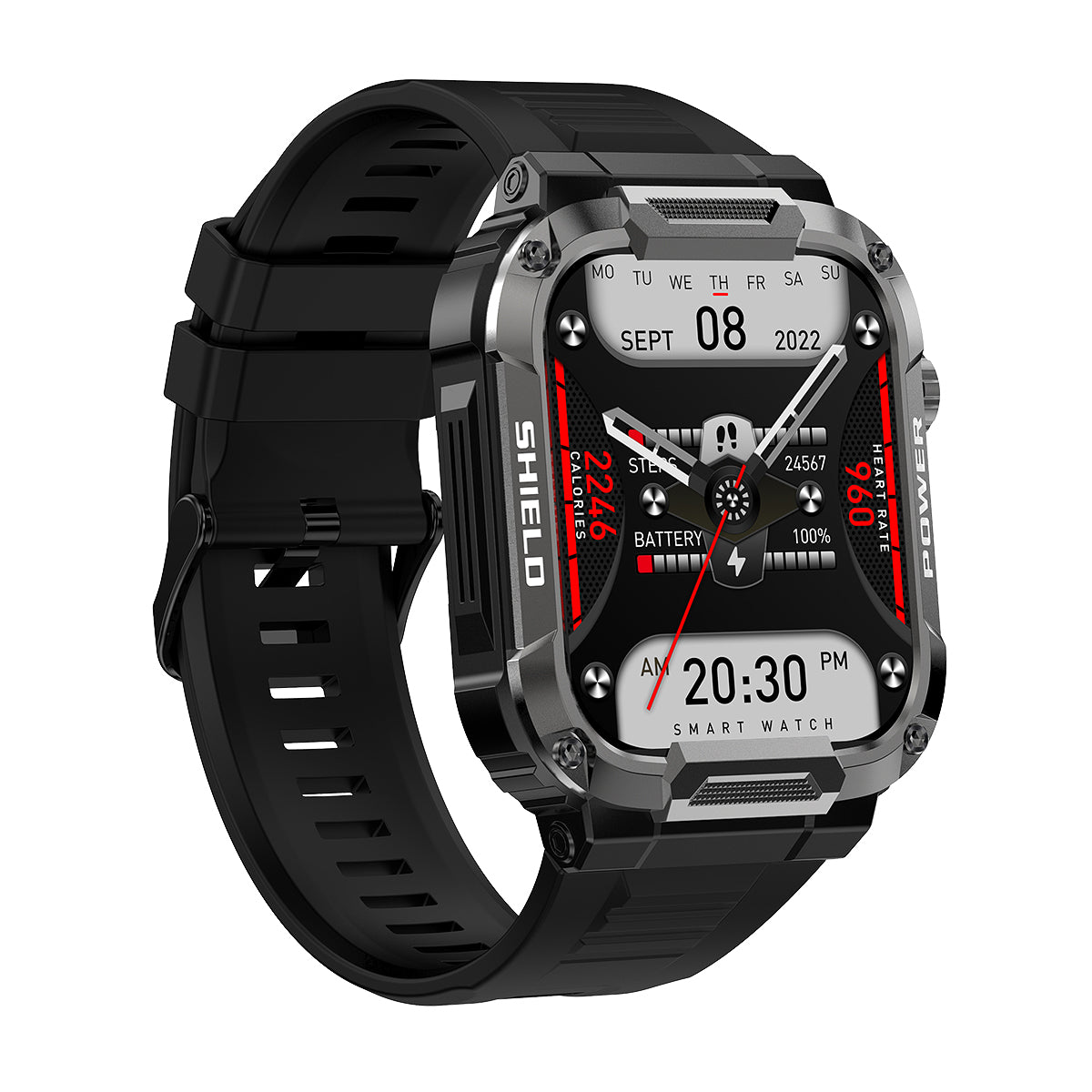 Smart bracelet MK66 Bluetooth call IP69 health monitoring super long endurance sleep monitoring sports watch - V.I.P Digital Presence