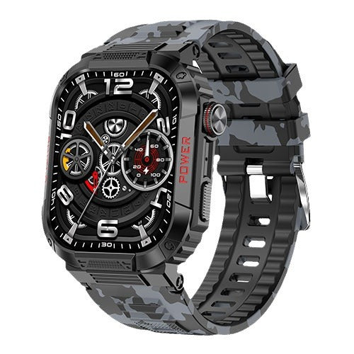 Three proof outdoor sports watch IP68 waterproof Bluetooth call health monitoring low-power TK25 smart watch - V.I.P Digital Presence