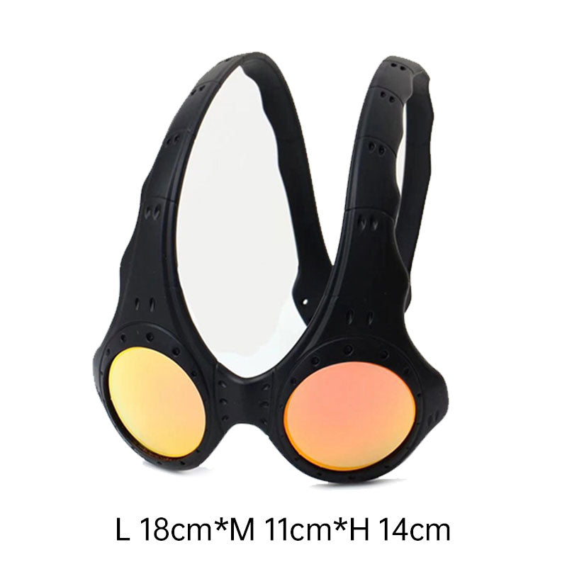 Unisex Over - The - Top Sunglasses. Ideal for outdoor cycling and sports. Fashionable retro - style metal - framed glasses. - V.I.P Digital Presence