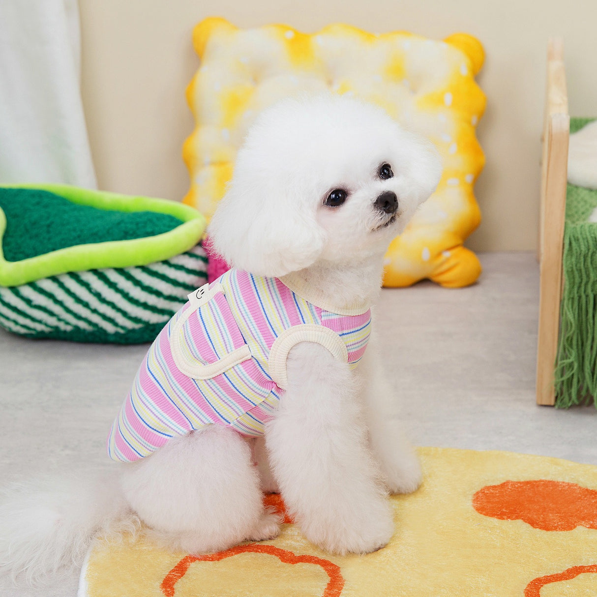 Teddy Schnauzer Pocket Tank Top - V.I.P Digital Presence