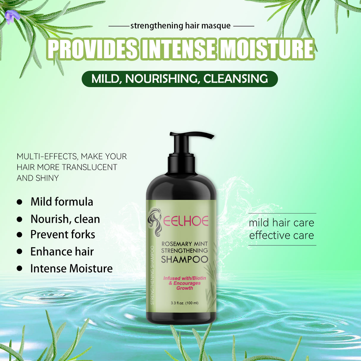 Hair Enrichment Essence, Moisturizes Hair Repair Hair Root Thickening Hairline Strengthening Hair Treatment Essence - V.I.P Digital Presence