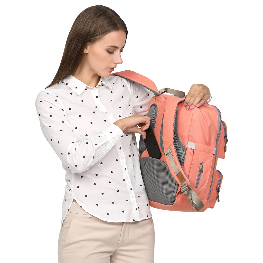 Nappy Bag Large Capacity Baby Diaper Bag Travel Backpack Waterproof knapsack - V.I.P Digital Presence