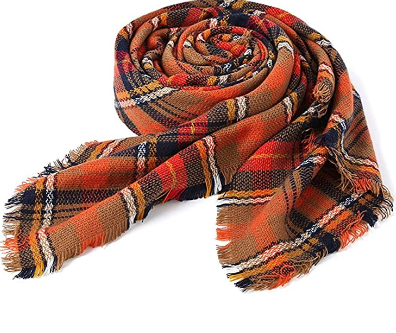 women scarves-grey brown - V.I.P Digital Presence