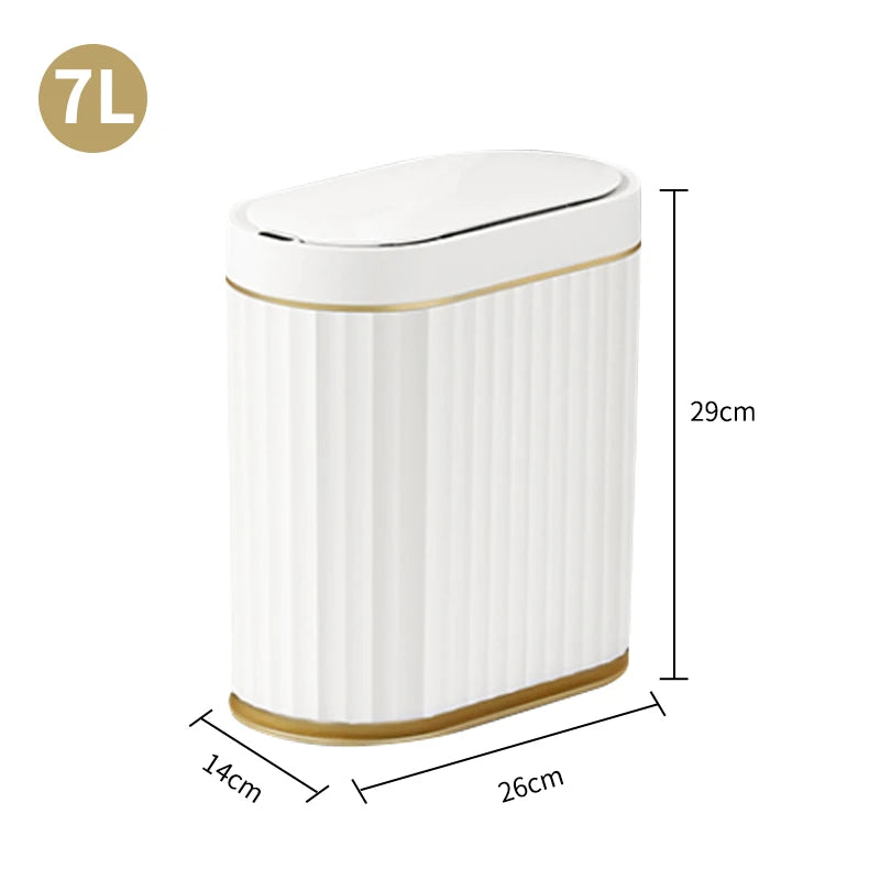 Smart Sensor Trash Can Touchless Sensor Trash Bin Trash Can with Lid Automatic Sensor Waste Basket - V.I.P Digital Presence