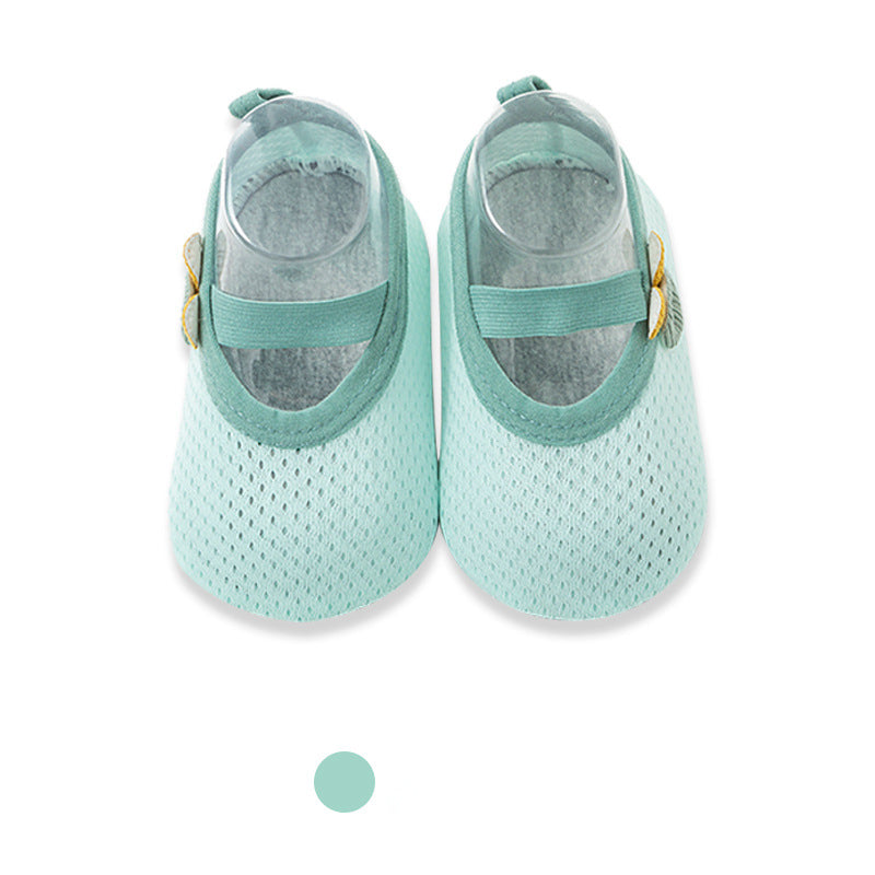 New Baby Floor Socks Baby Shoes Socks Indoor Shoes Dispensing Non-Slip Soft Bottom Mesh - V.I.P Digital Presence