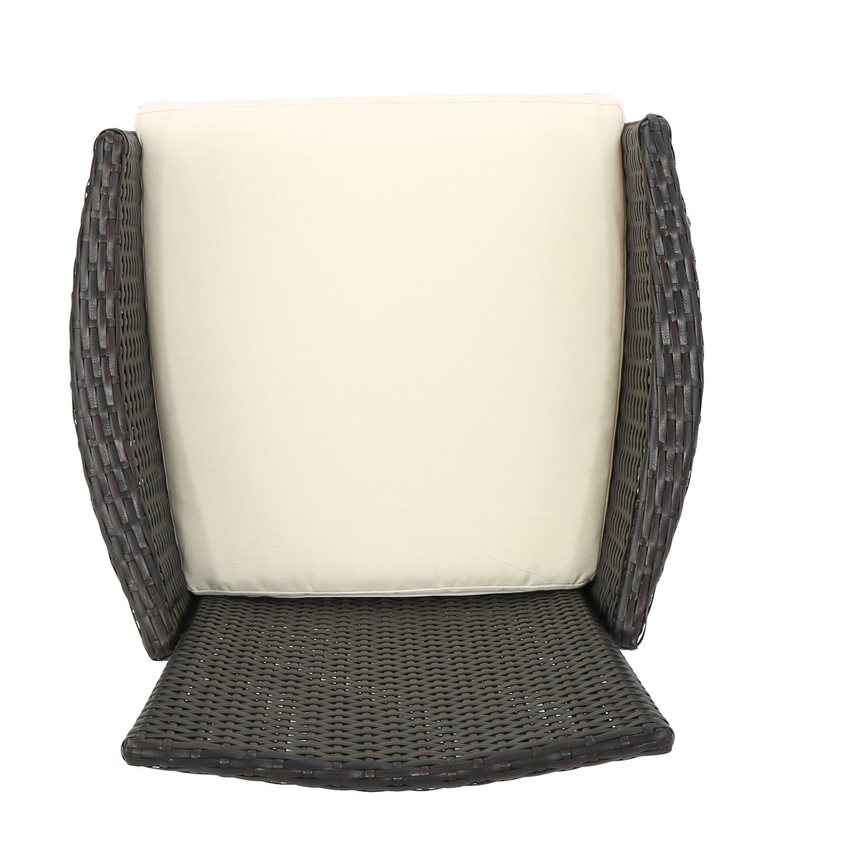 Clementine Outdoor Multibrown PE Wicker Dining Chairs (Set of 2) - V.I.P Digital Presence