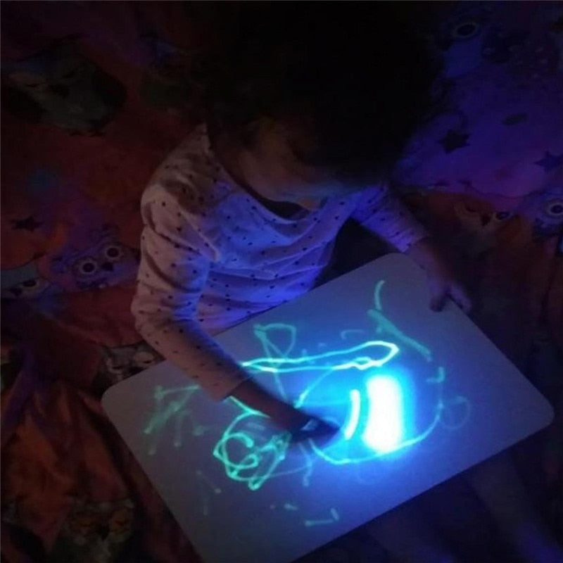 Draw With Light Fun Glowing Paint Glow Light Tablet Draw With Light Fun And Developing Toy - V.I.P Digital Presence