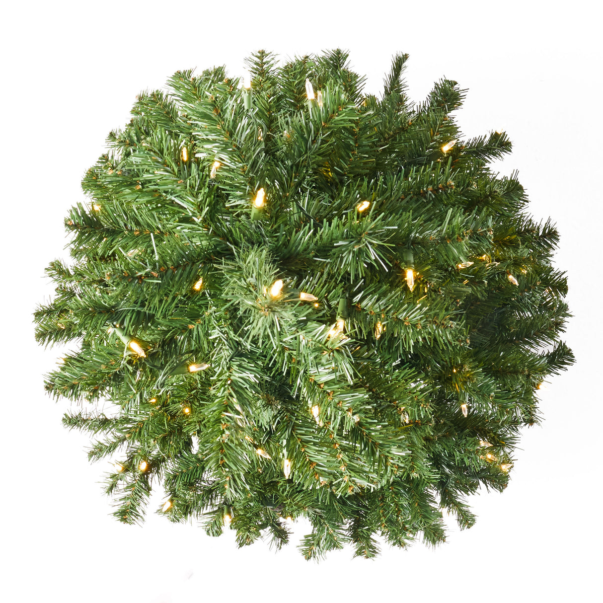 4.5' Hinged Tree with 200 Clear Lights-UL,Dia:32 - V.I.P Digital Presence