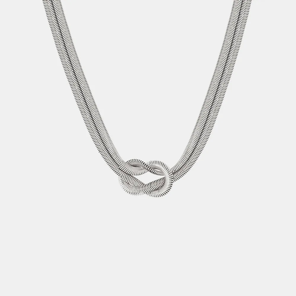 Titanium Steel Knot Necklace - V.I.P Digital Presence