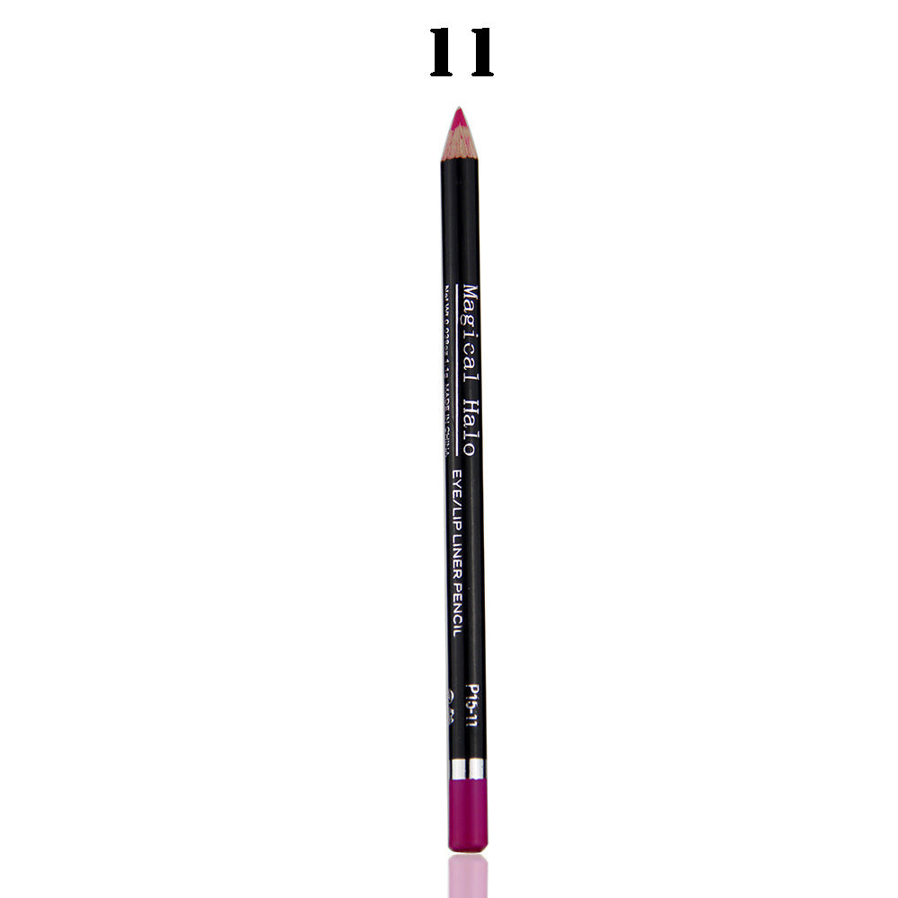 Makeup MH12 Color Mixed Waterproof Lip Liner Lip Nude Lip Pencil Lipstick Pen Set of 12 - V.I.P Digital Presence
