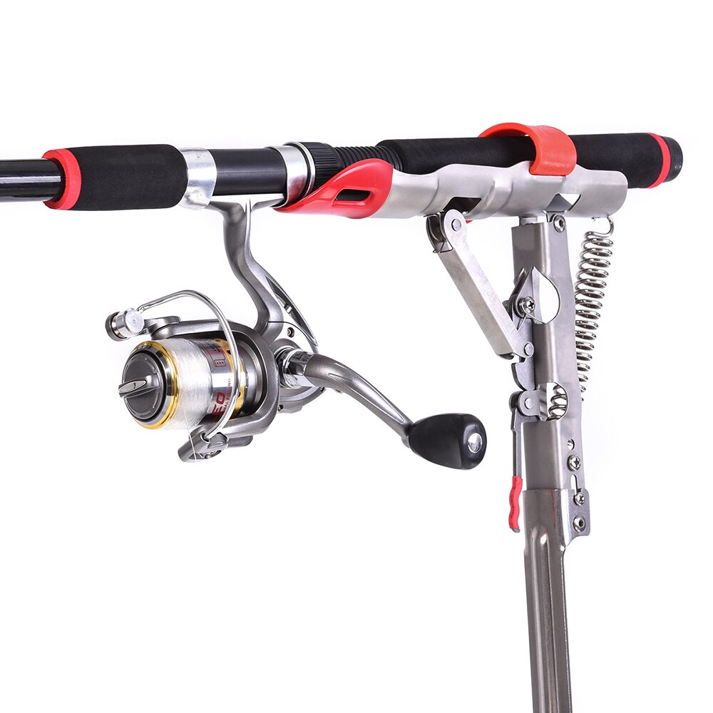 Automatic Spring Fishing Rod Holder Folding Fishing Pole Mount Bracket Ground Stand Доставка из России 3-7days delivery - V.I.P Digital Presence