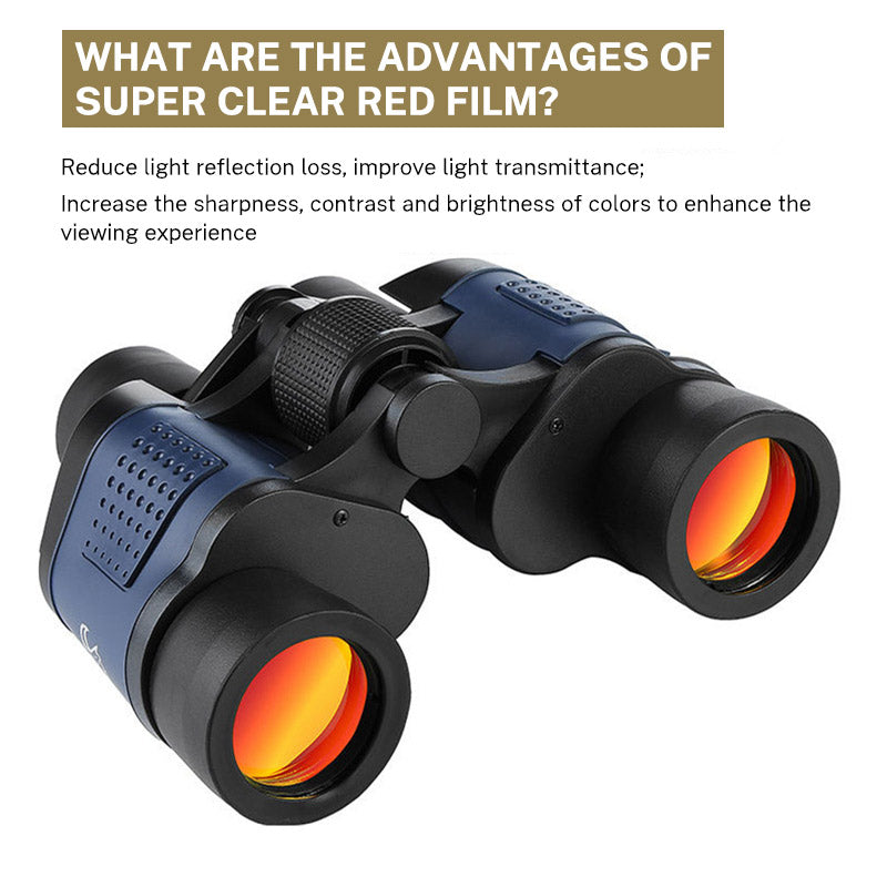 60x60 Telescope High magnification low light night vision red film outdoor Golden Eagle Telescope with label - V.I.P Digital Presence