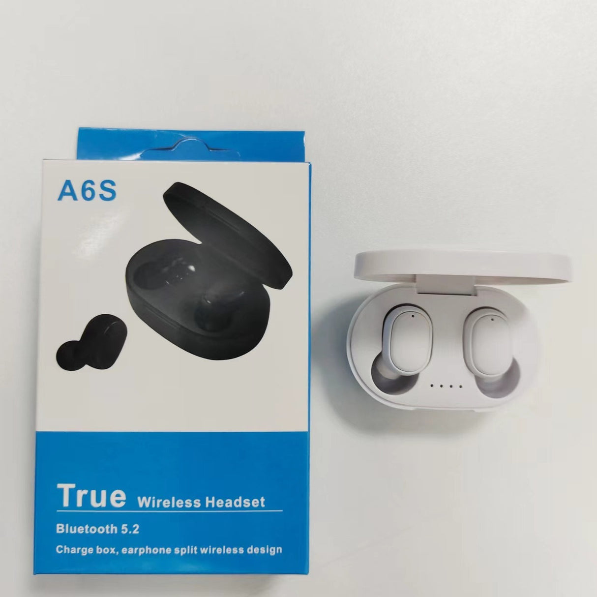 A6S Bluetooth Headset Macaron Bluetooth 5.2 Wireless TWS Earbuds Sports Mini New Headphones - V.I.P Digital Presence