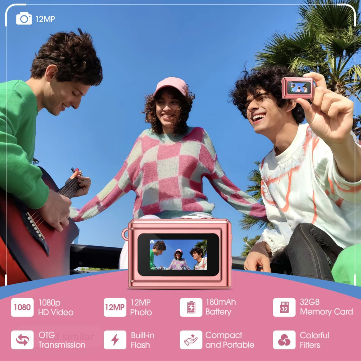 RetroVibe Mini Camera