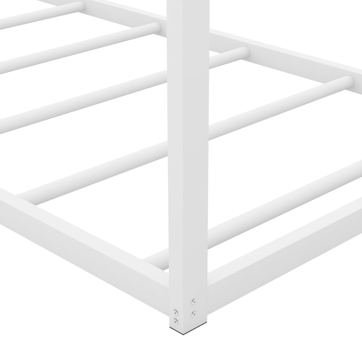 Metal House Shape Platform Bed twin
