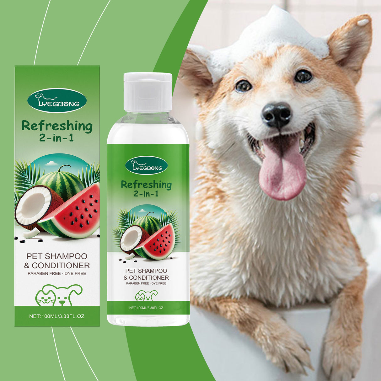 Pet Wash & Care 2-In-1 Dog & Cat Stay Fragrant Body Wash Pet Hair Cleaning Body Wash - V.I.P Digital Presence