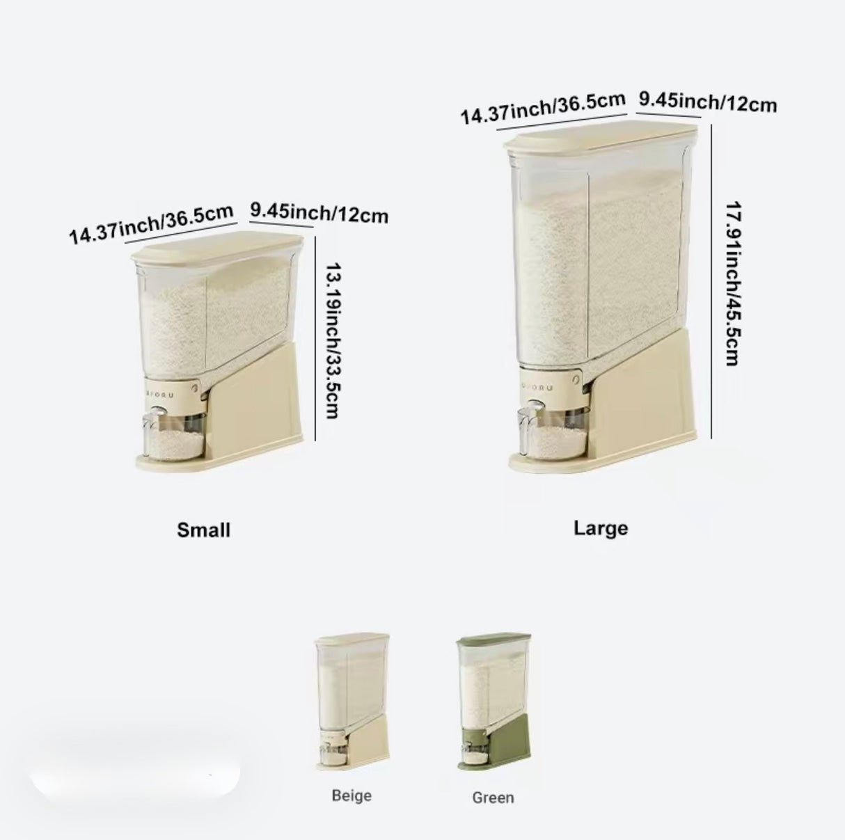 GrainGuard Rice Dispenser