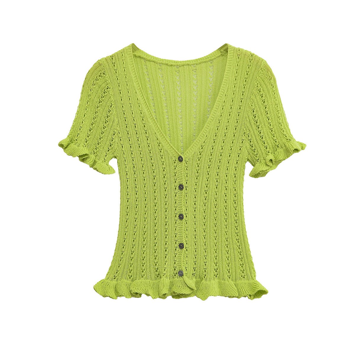 Spring New Style Round Neck Solid Color Loose Knit Sweater for Women - V.I.P Digital Presence