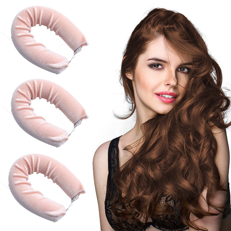Sleeping lazy heatless hair curler simple big wave bold curling iron - V.I.P Digital Presence